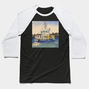 Ferry Boat in Halifax Nova Scotia Canada Baseball T-Shirt